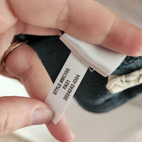 MADEWELL Teal Super Brushed Easy Going Sweatshirt - Picture 5 of 5